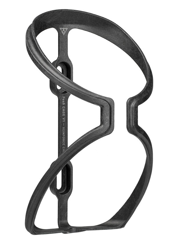 TOPEAK košík na fľašu FEZA CAGE REINFORCE CARBON V1 čierna Veľkosť: UNI