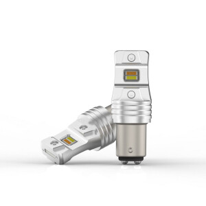 Autožiarovky LED BAY15D biele/oranžové / 12V / Switchback – Sada (2 ks)