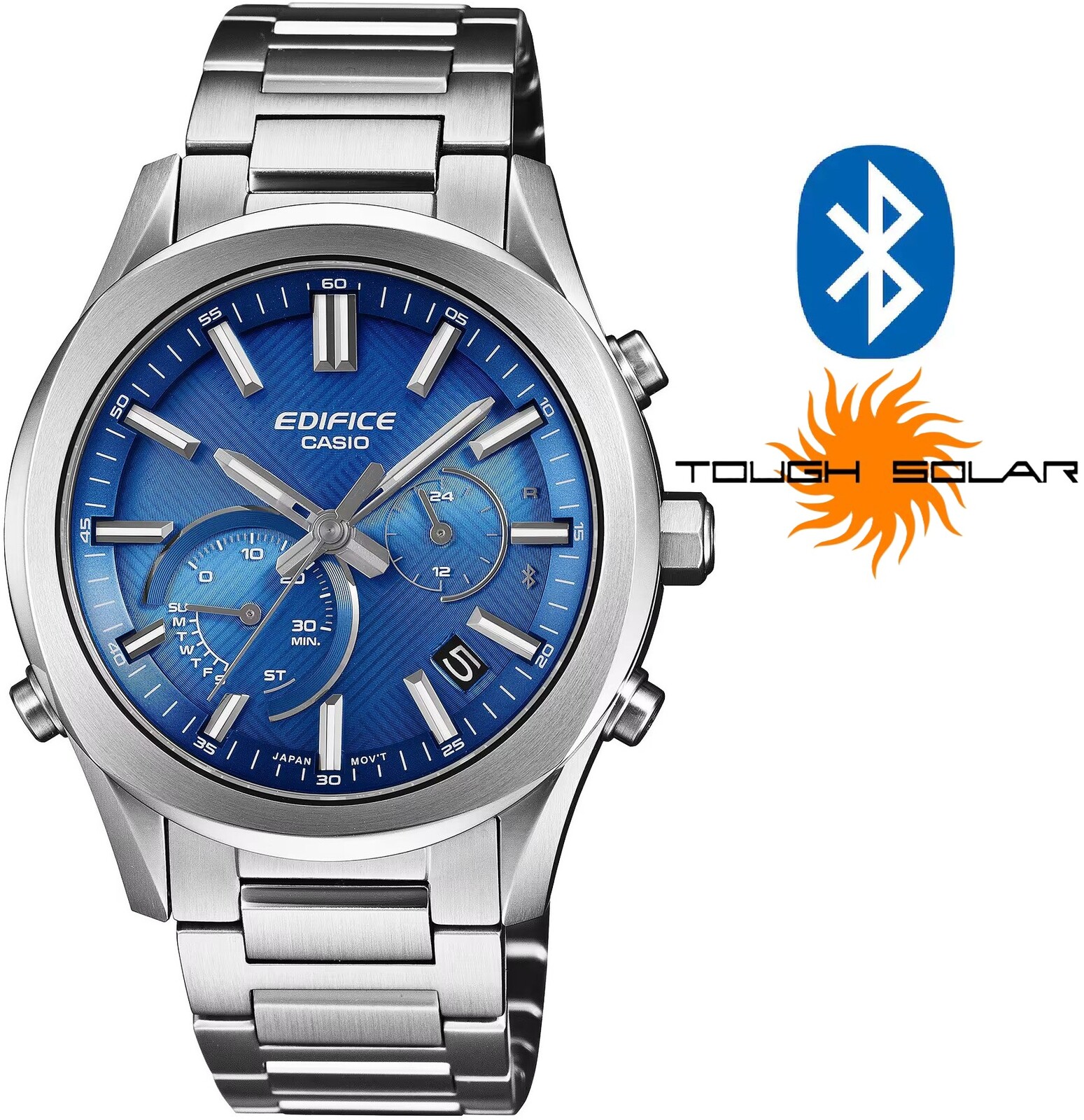 Casio Edifice Bluetooth Connected Solar EQB-1300D-2AEF (000)