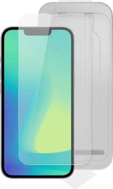 Spello Clear Glass for iPhone 13/13 Pro/14/16e/17e – 2 ks s aplikátorom proti prachu