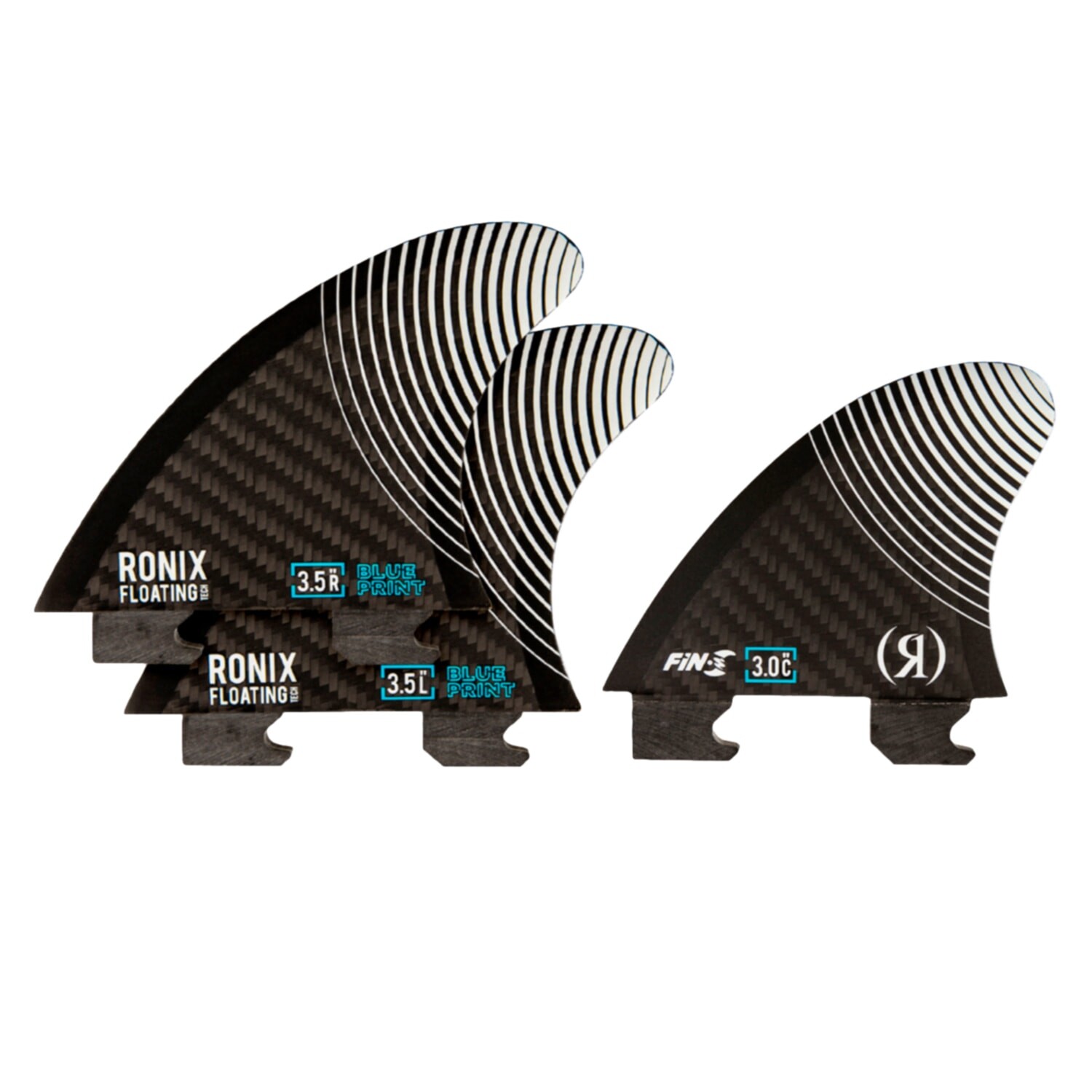 Ronix Ronix Ronix Floating Fin-S 2.0 - Blueprint 3,5