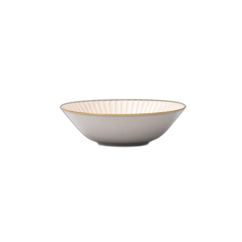 Jedálenská miska WHITE SENDAN 17 cm, 300 ml, biela, keramika, MIJ