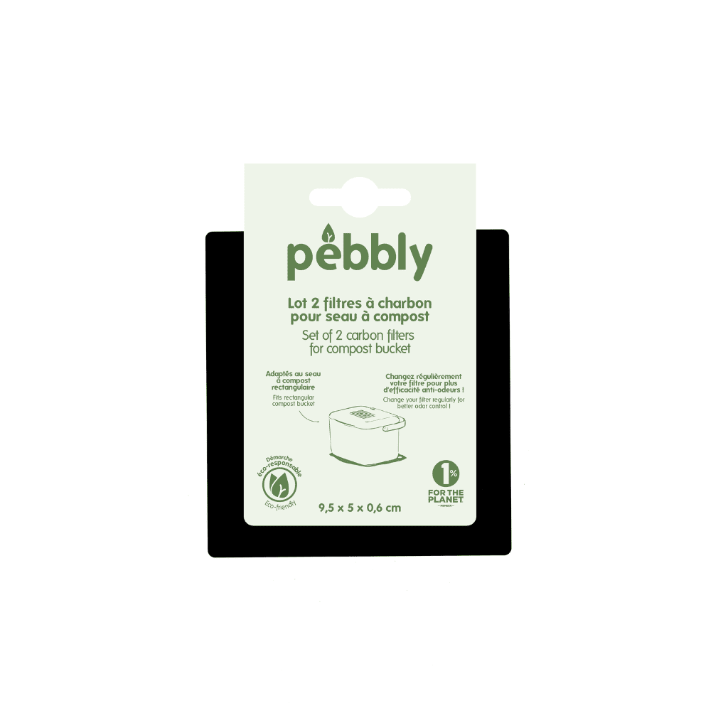Uhlíkové filtre NBA315, sada 2 ks, Pebbly
