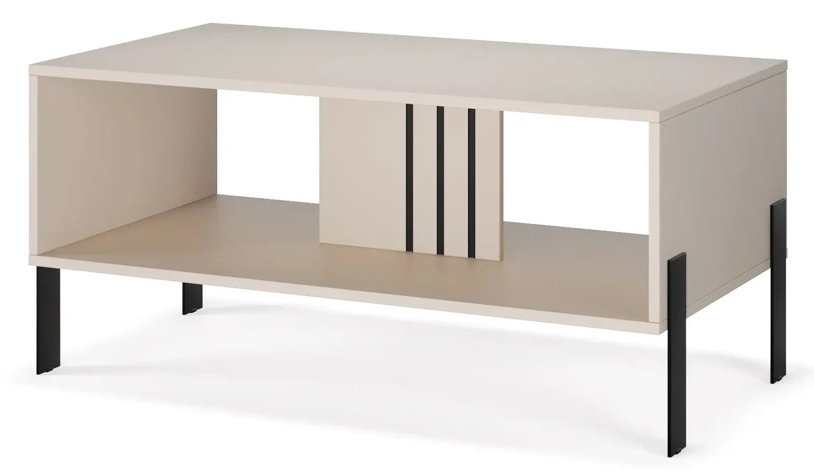 Konferenční stolek Nexa 100 cm černý/kašmírový