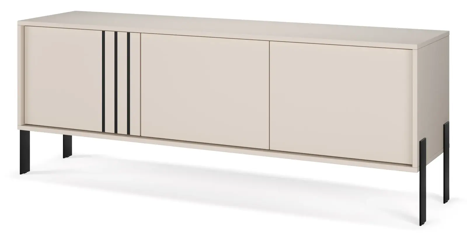 TV stolek Nexa 150 cm černý/kašmírový