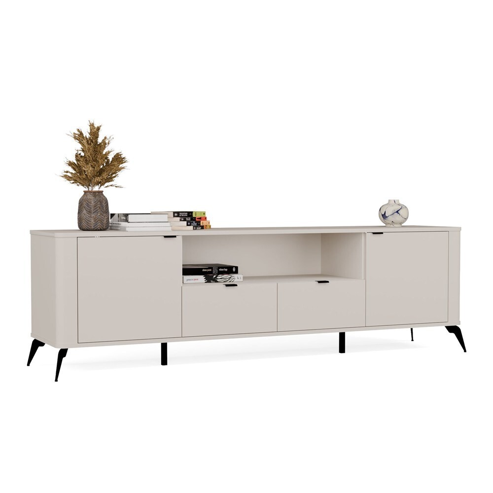 TV stolík CORDOBA 2D2S kašmírový