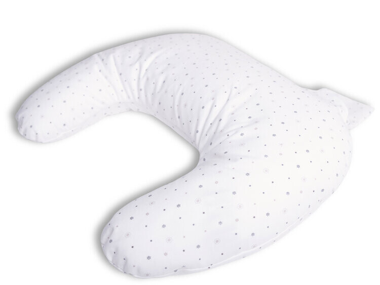 BABYMATEX Vankúš na dojčenie polohovací miniRelax Jersey 150cm Hviezdičky