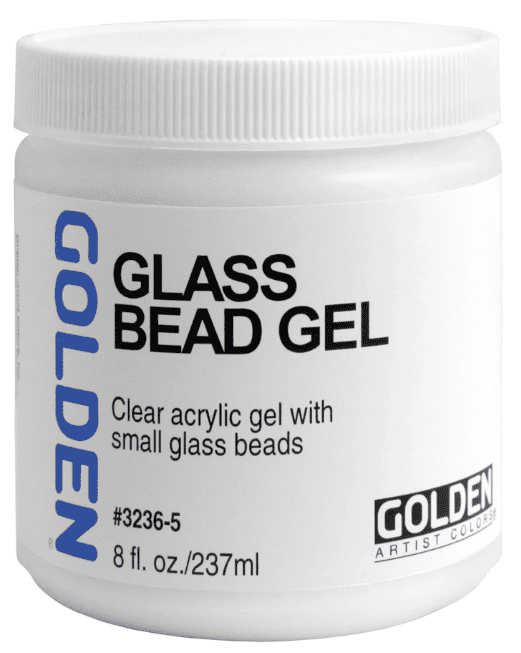 GOLDEN GLASS BEAD GEL - Gél s obsahom sklenených gulôčok 237 ml