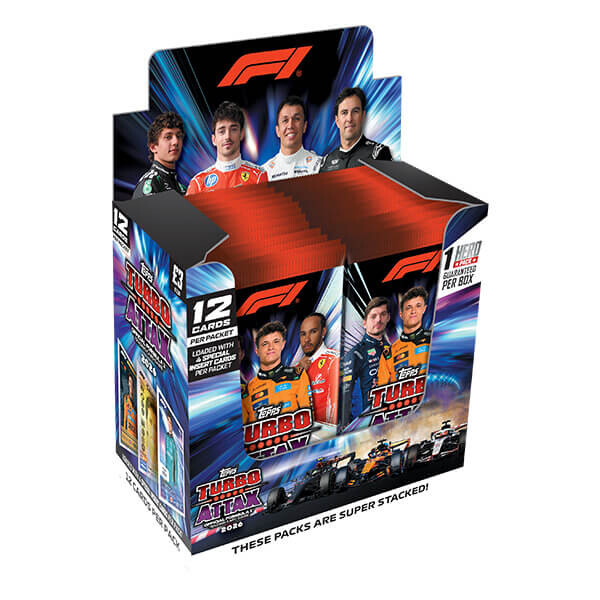 Topps 2026 Topps Turbo Attax F1 Formule 1 Booster Box (24 balíčkov)