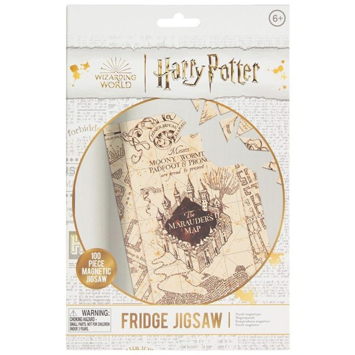 Paladone Harry Potter Puzzle magnetické Záškodnícku mapu