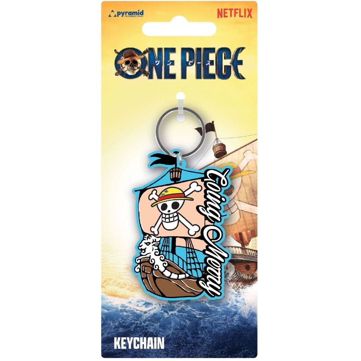 Pyramid International One Piece Gumová kľúčenka Live Action