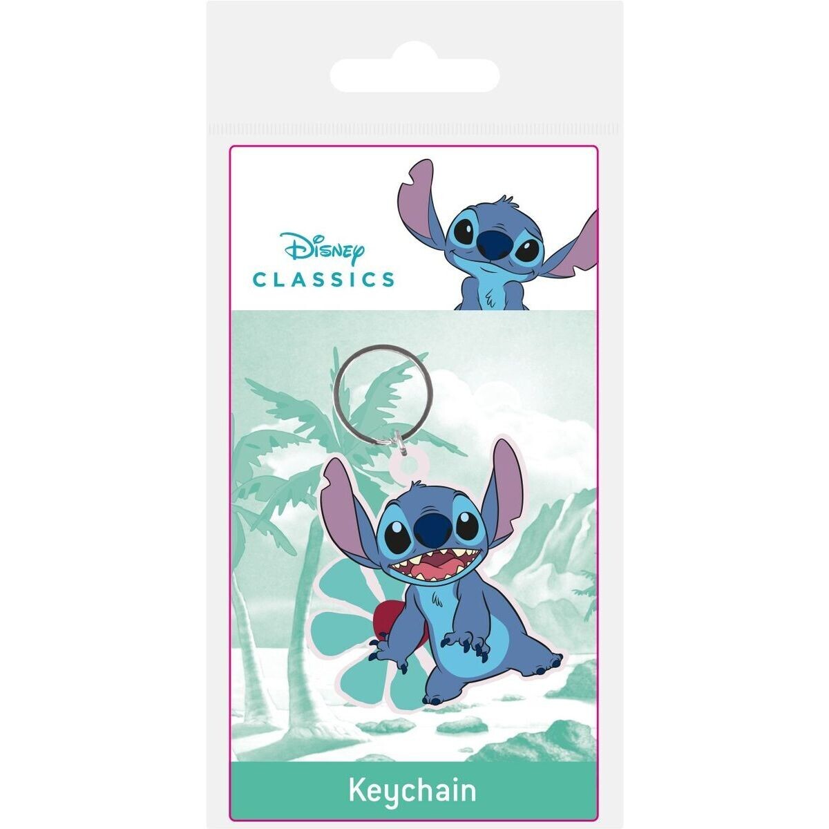 Pyramid International Lilo & Stitch Kľúčenka gumová Stitch
