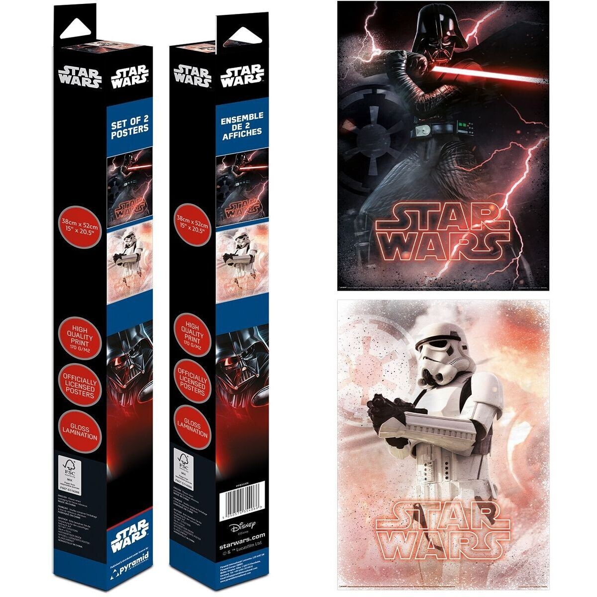 Paladone Star Wars Set plagátov mini 2 ks
