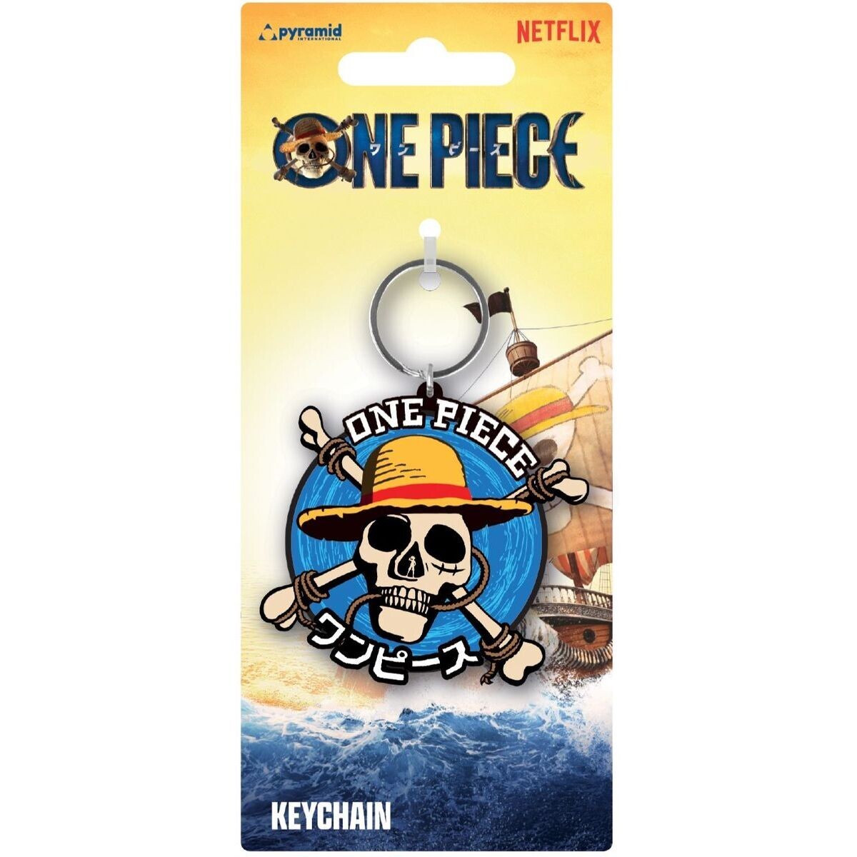 Pyramid International One Piece Kľúčenka gumová Live