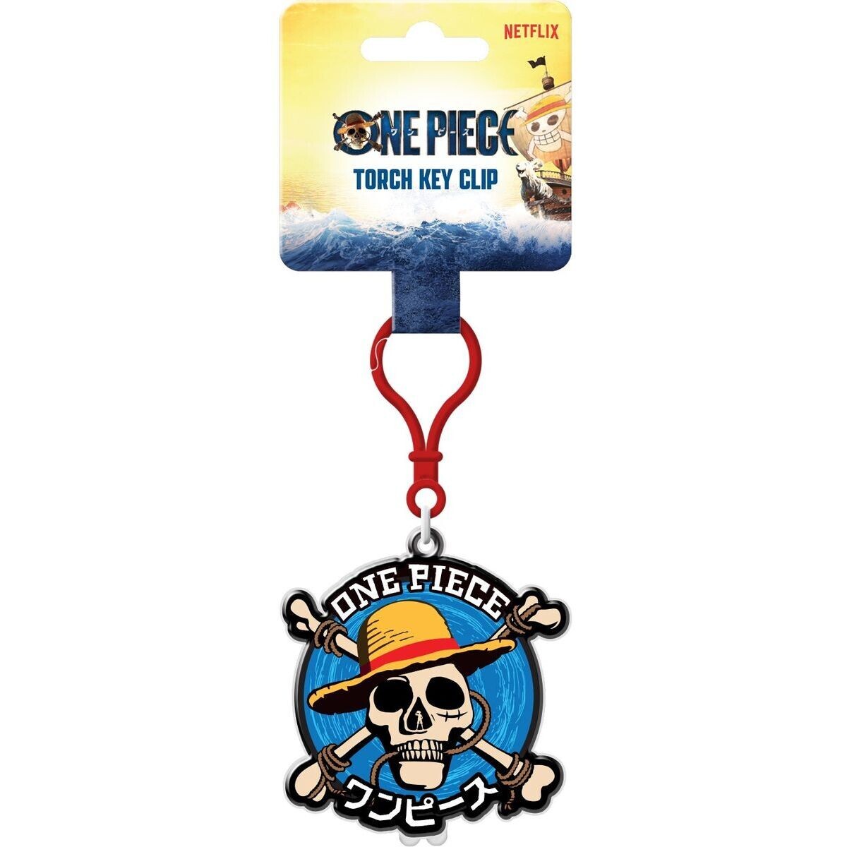 Pyramid International One Piece Kľúčenka so svietidlom Straw Hat Crew Icon