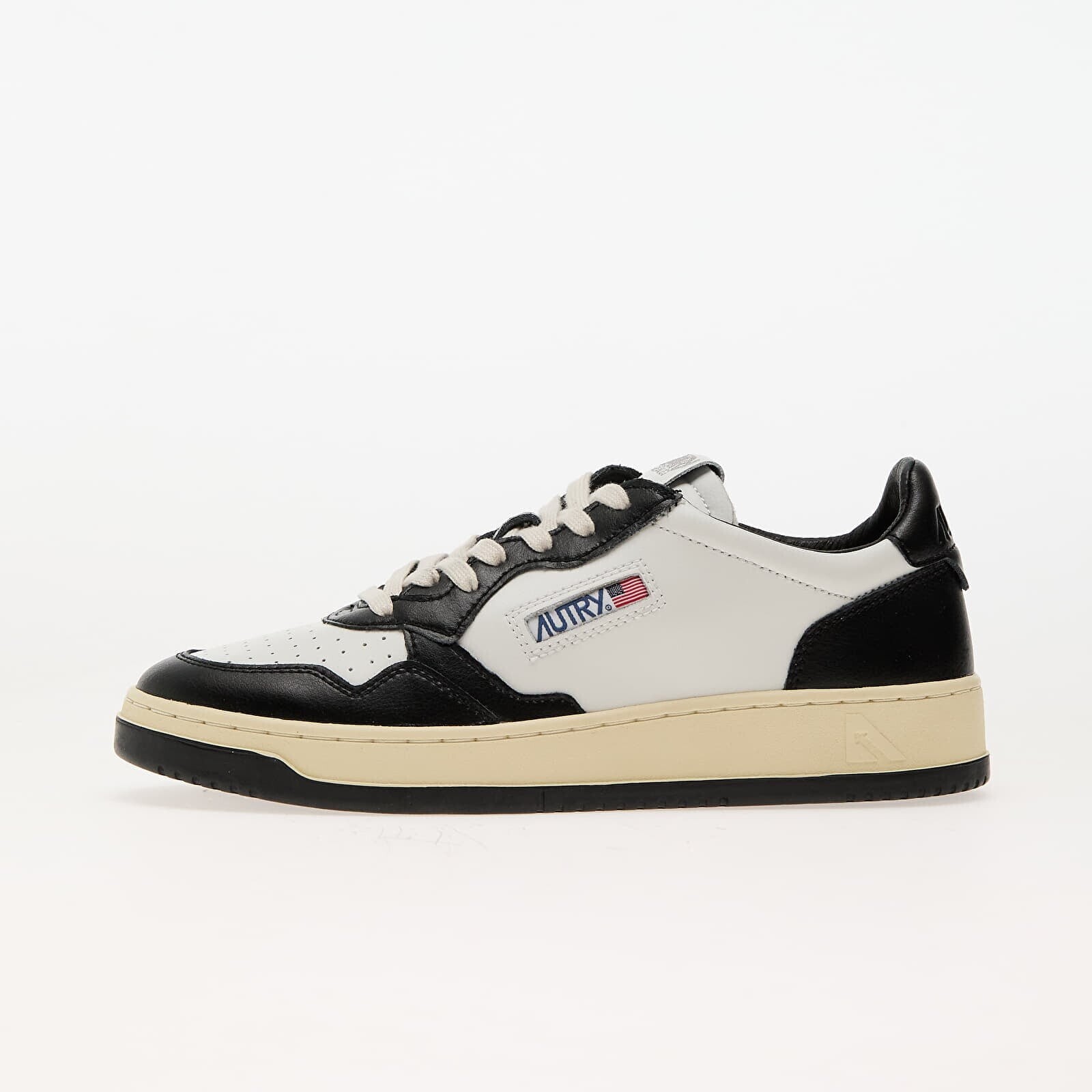 Tenisky Autry Medalist Low Man Leat/ Leat Wht/ Blk EUR 46