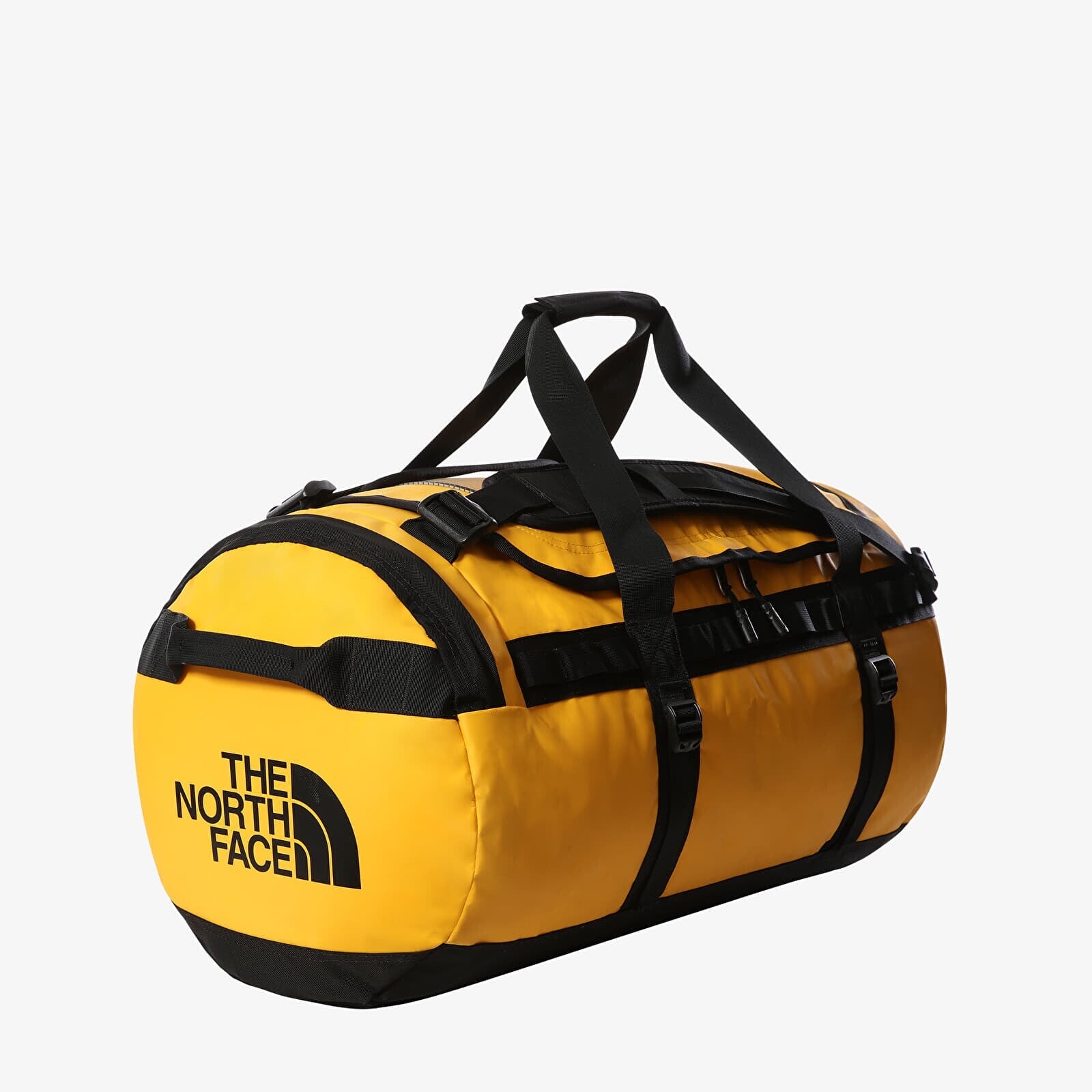 Taška The North Face Base Camp Medium Duffel Summit Gold/ Tnf Black 71 l