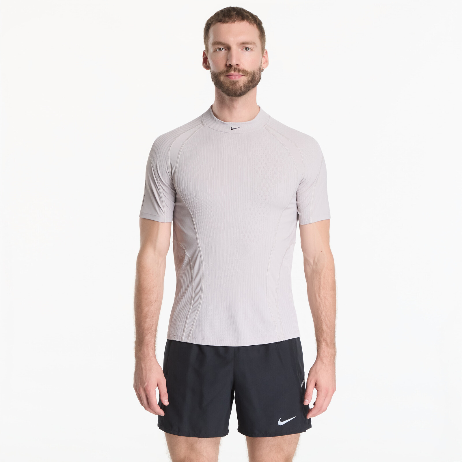 Tričko Nike Tech Men's Dri-FIT ADV Short-Sleeve Top College Grey/ Black M