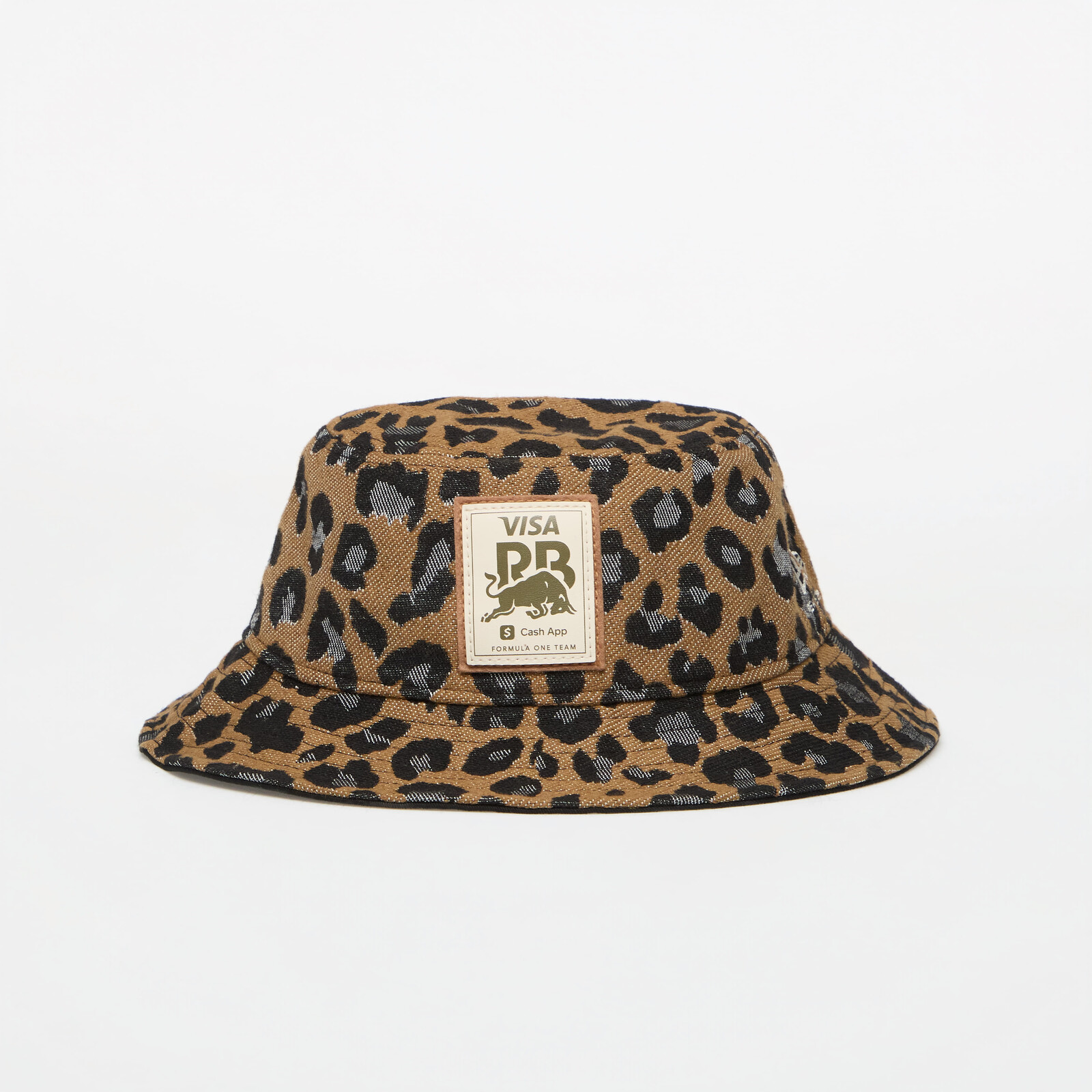 Čiapka New Era Bucket Hat VISA CASH APP RACING BULLS Leopard Visa Cash App Racing Bulls Brown S