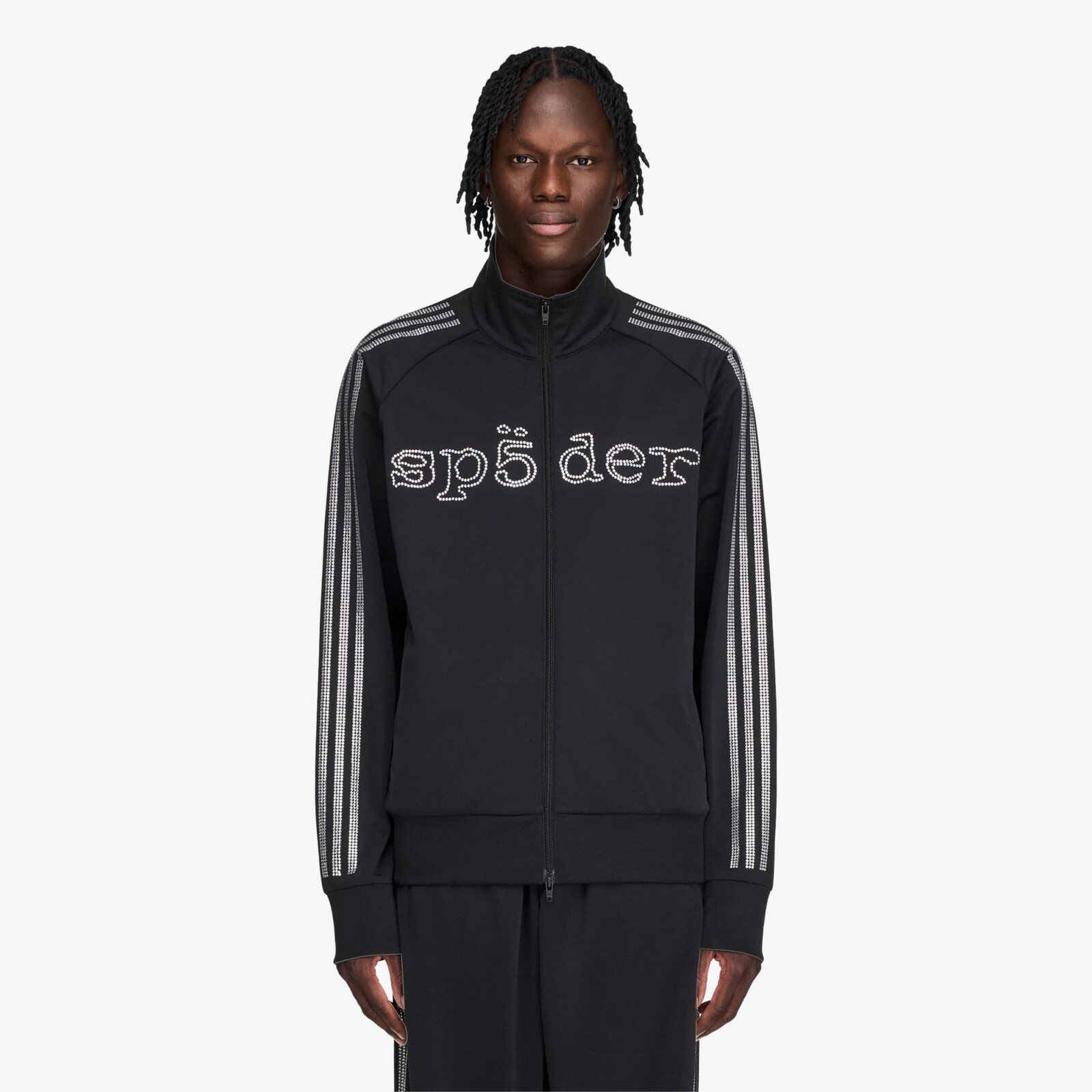 Bunda adidas x SP5DER Rhinestone Tracktop Black L