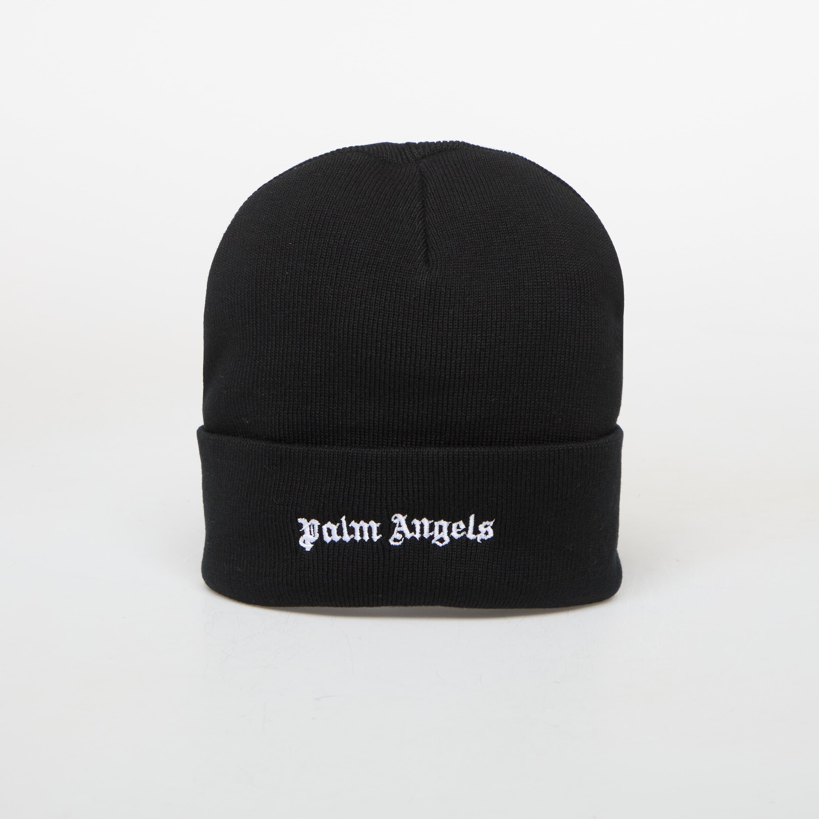 Čiapka Palm Angels Logo Beanie Black/ Off White Universal