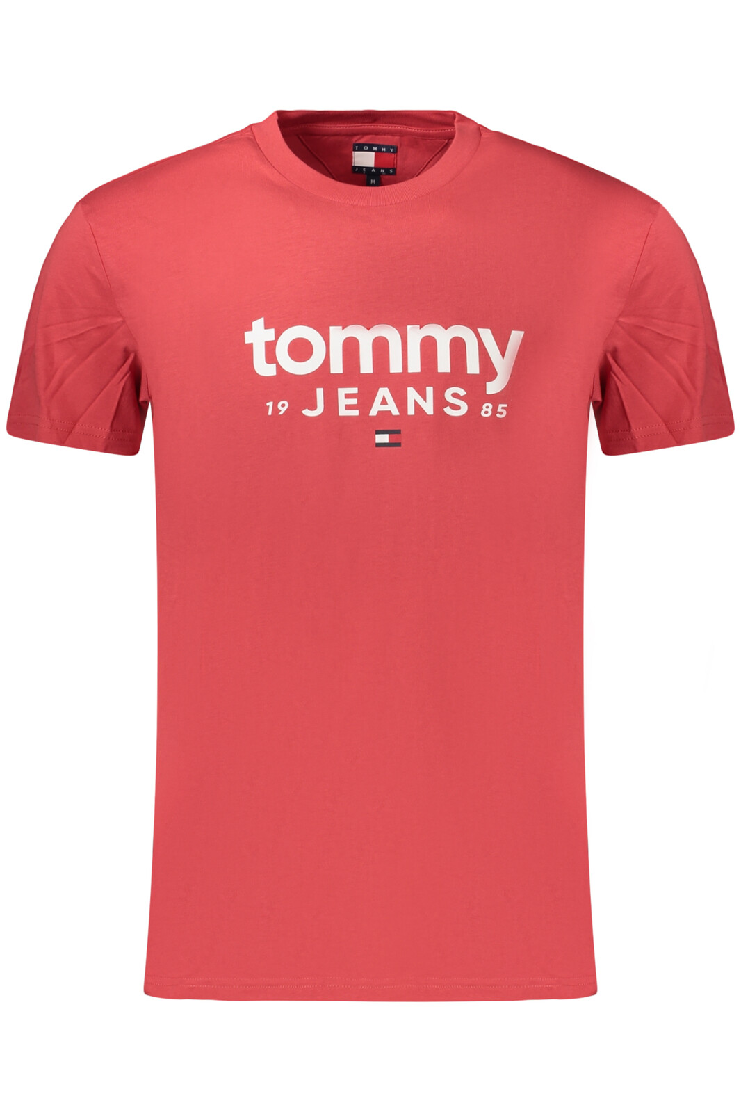 Červené tričko Tommy Hilfiger s krátkym rukávom