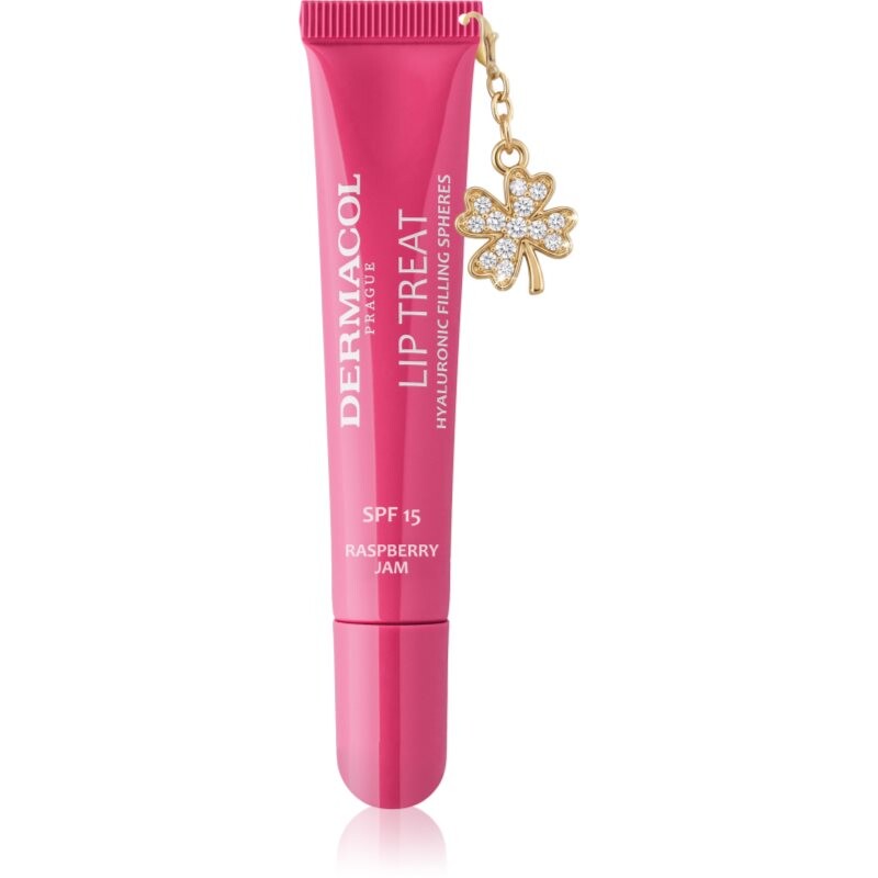 Dermacol Lip Treat hydratačný lesk na pery SPF 15 odtieň 16 Raspberry Jam 10 ml