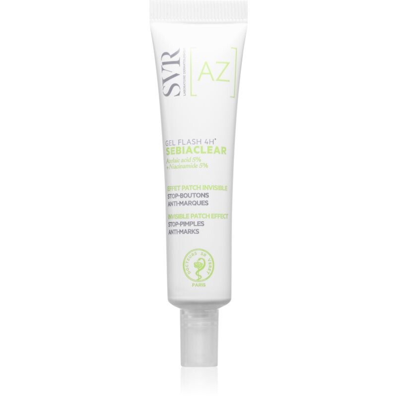 SVR Sebiaclear Gel Flash 4H lokálna starostlivosť proti akné 15 ml