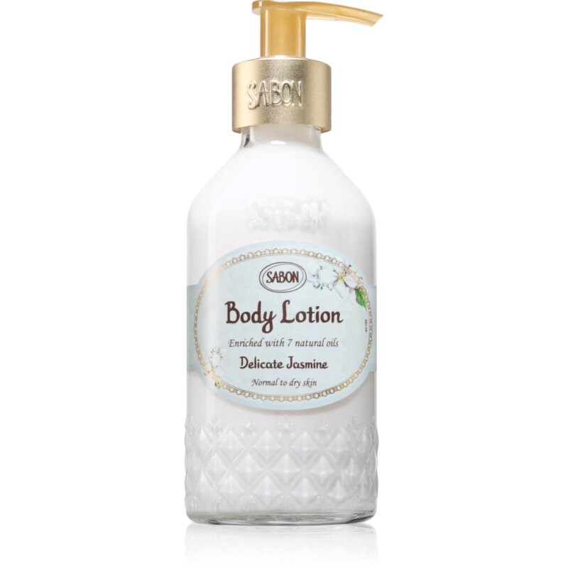 Sabon Delicate Jasmine telové mlieko 200 ml