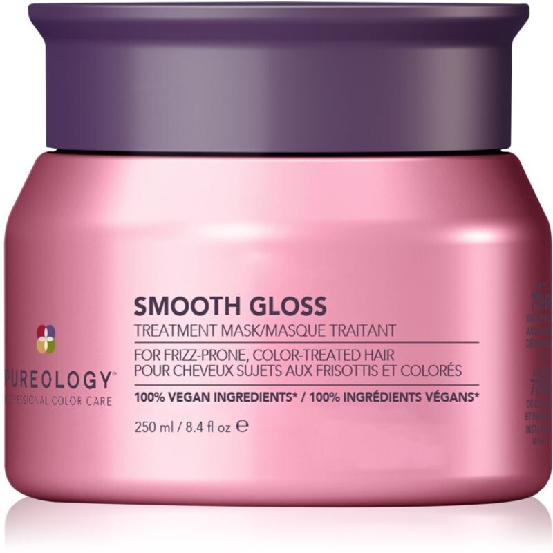 Pureology Smooth Gloss vyživujúca maska na vlasy pre ženy 250 ml