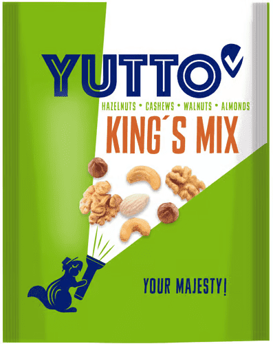 YUTTO King's mix – zmes škrupinových plodov 200 g