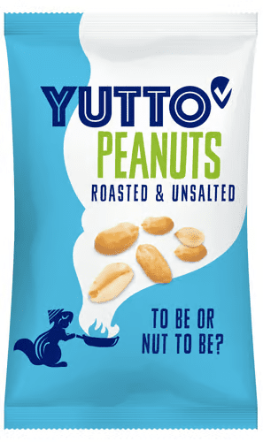 YUTTO Pražené arašidy nesolené 100 g