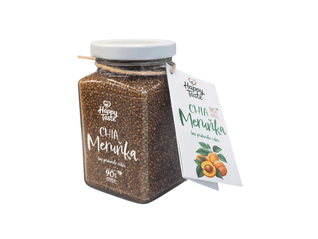 BEZVA MÜSLI Džem s chia a marhuľou 260 g