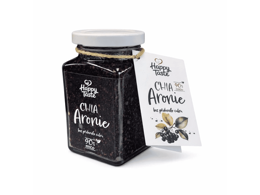 BEZVA MÜSLI Džem s chia a aróniou 260 g