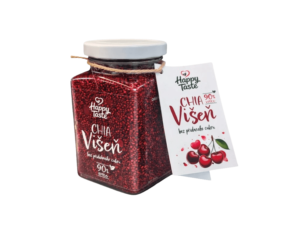 BEZVA MÜSLI Džem s chia a višňou 260 g