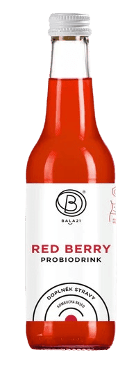BALA21 Probiodrink Red Berry sklo 330 ml