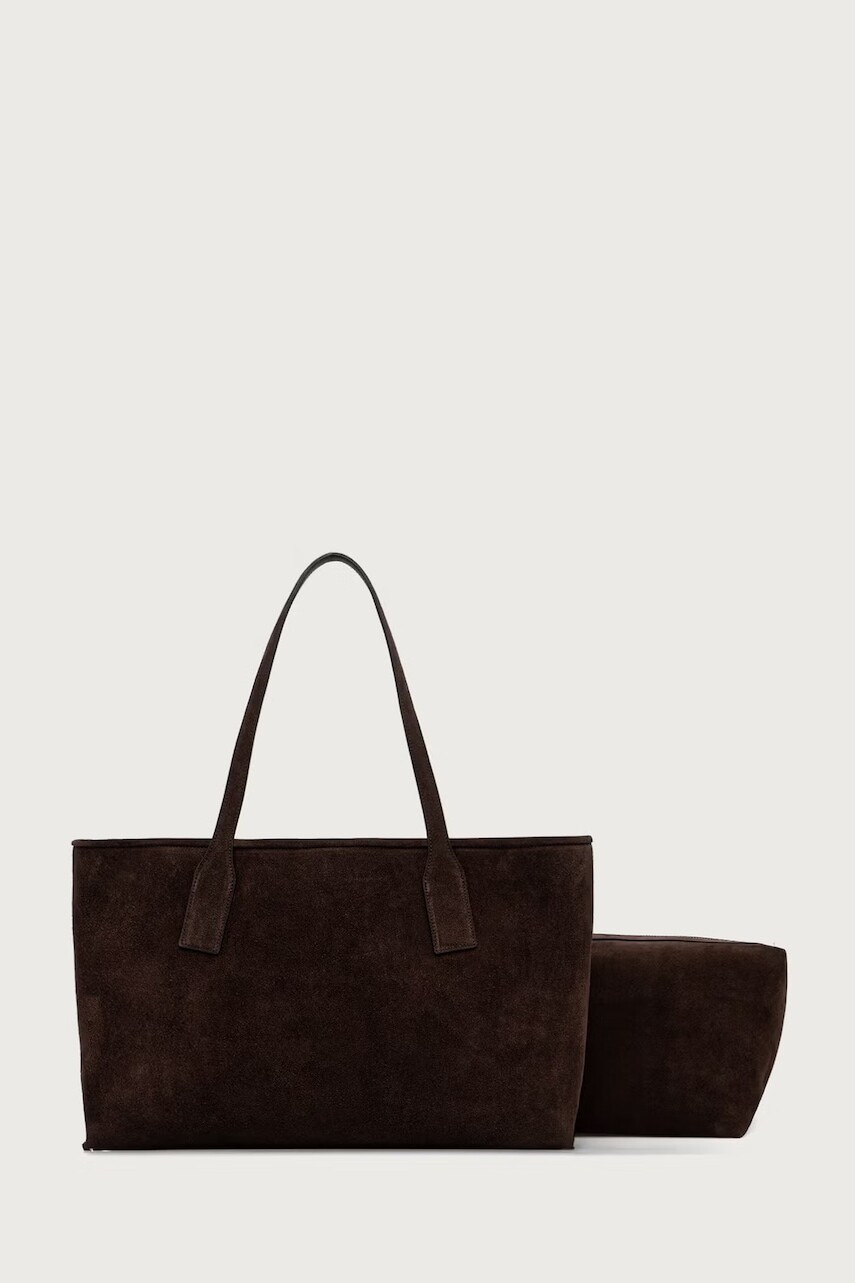 Marella kabelka typu shopper dámska semišová MLAECRU