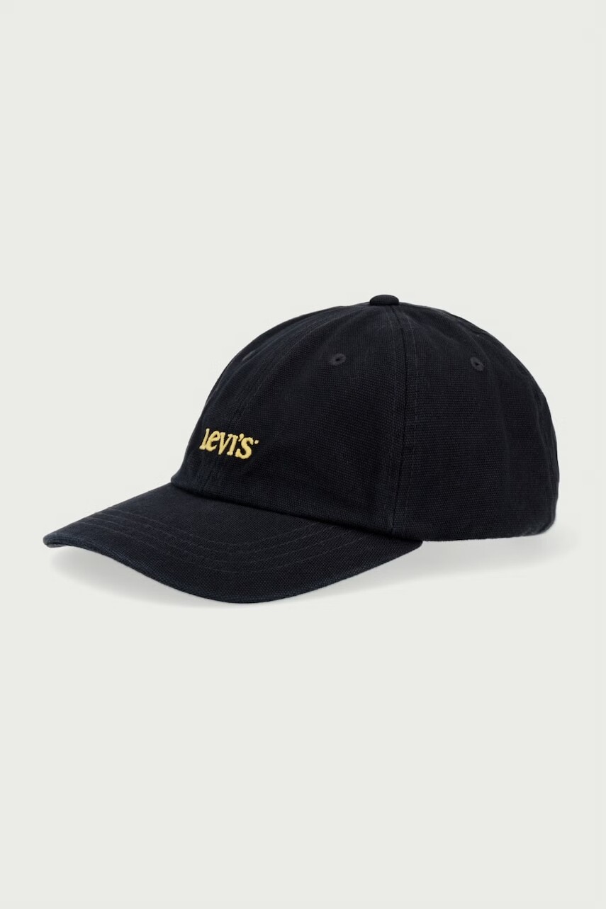 Levi's čiapka so šiltom bavlnená CLUB LOGO