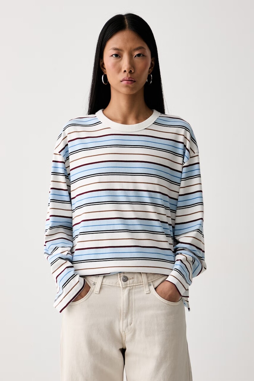 Levi's tričko s dlhým rukávom dámske bavlnené VINTAGE LS