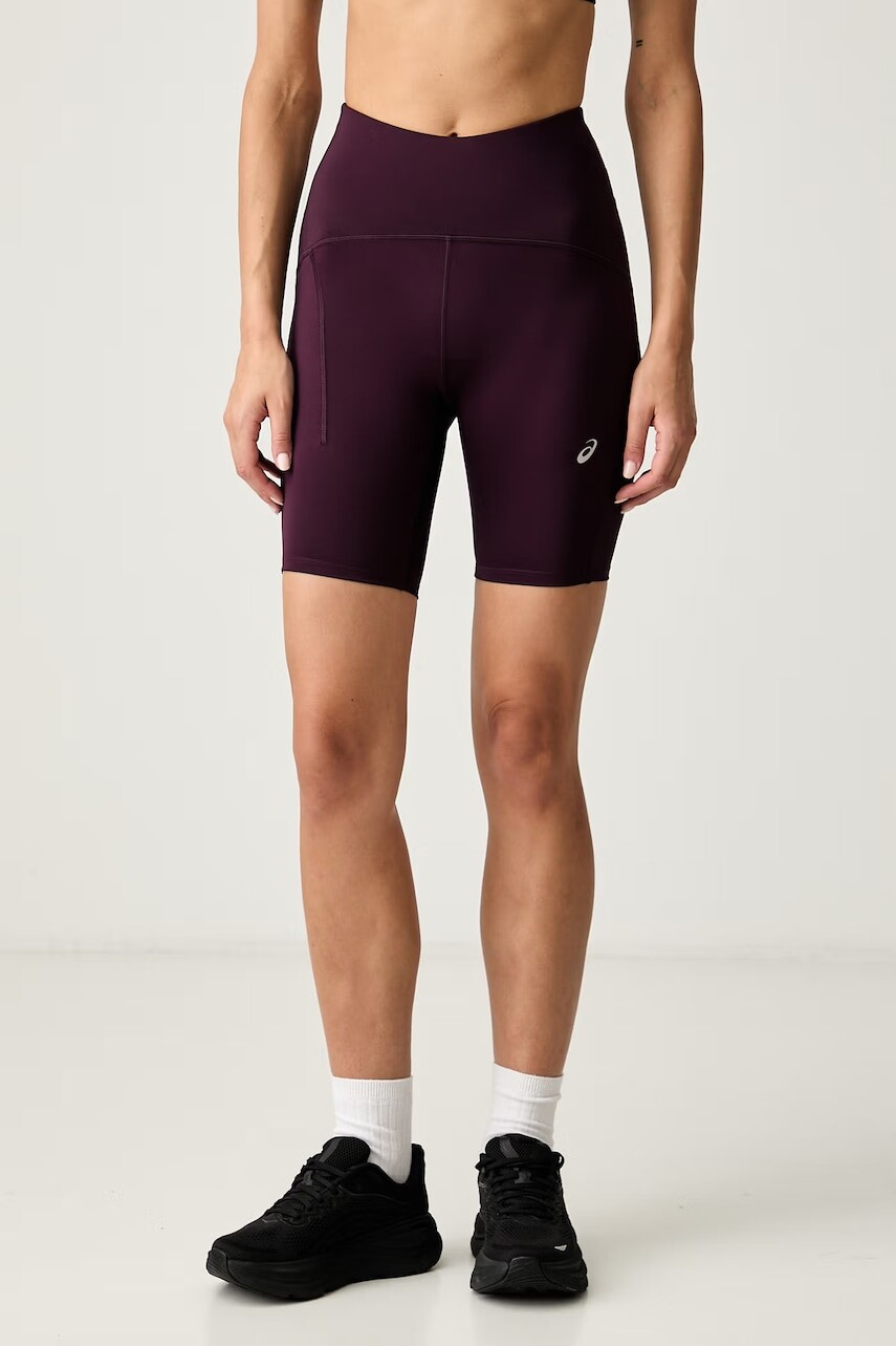 Asics látkové šortky dámske ROAD HIGH WAIST 8IN SPRINTER