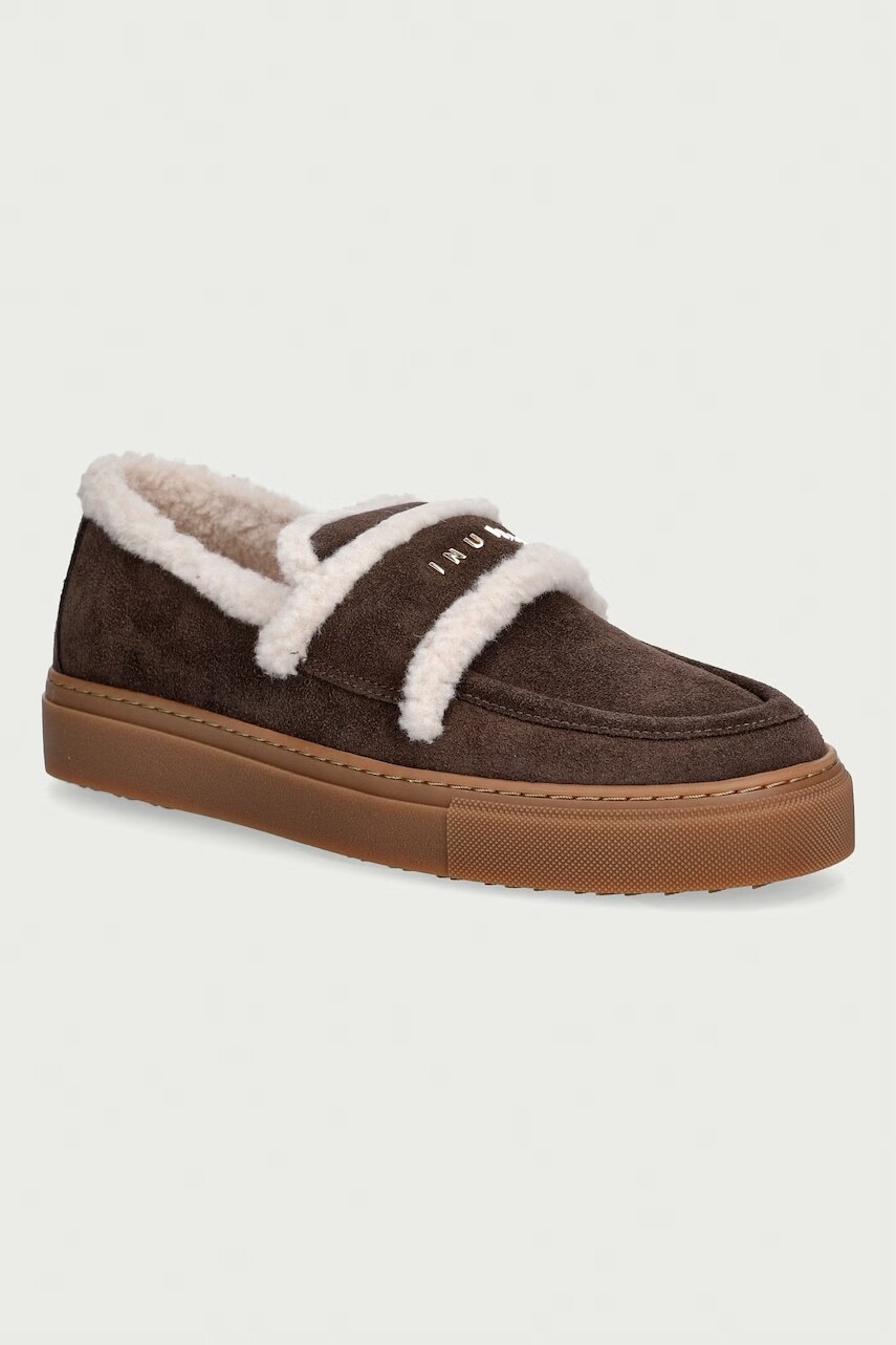 Inuikii mokasíny semišové Shearling Loafer