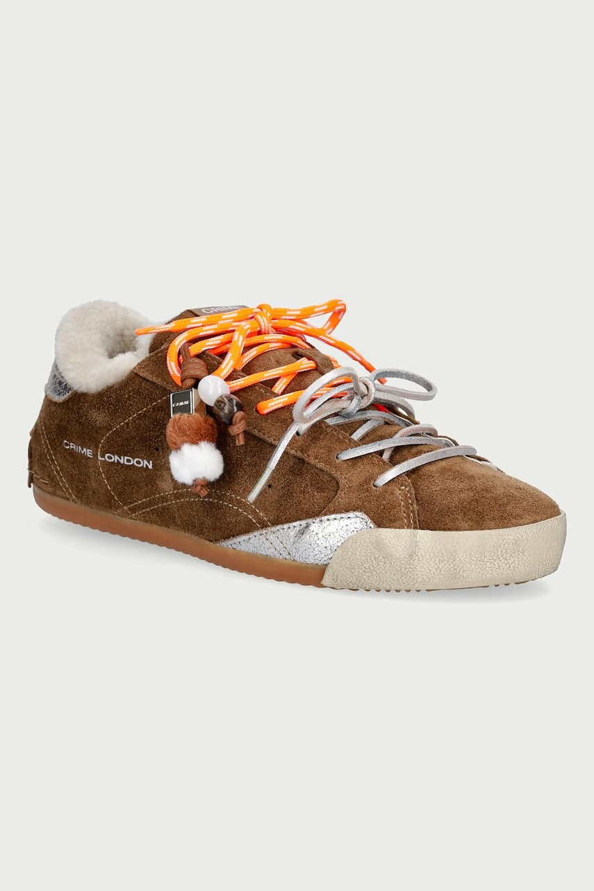 Crime London SNEAKERINA sneakers dámske semišové