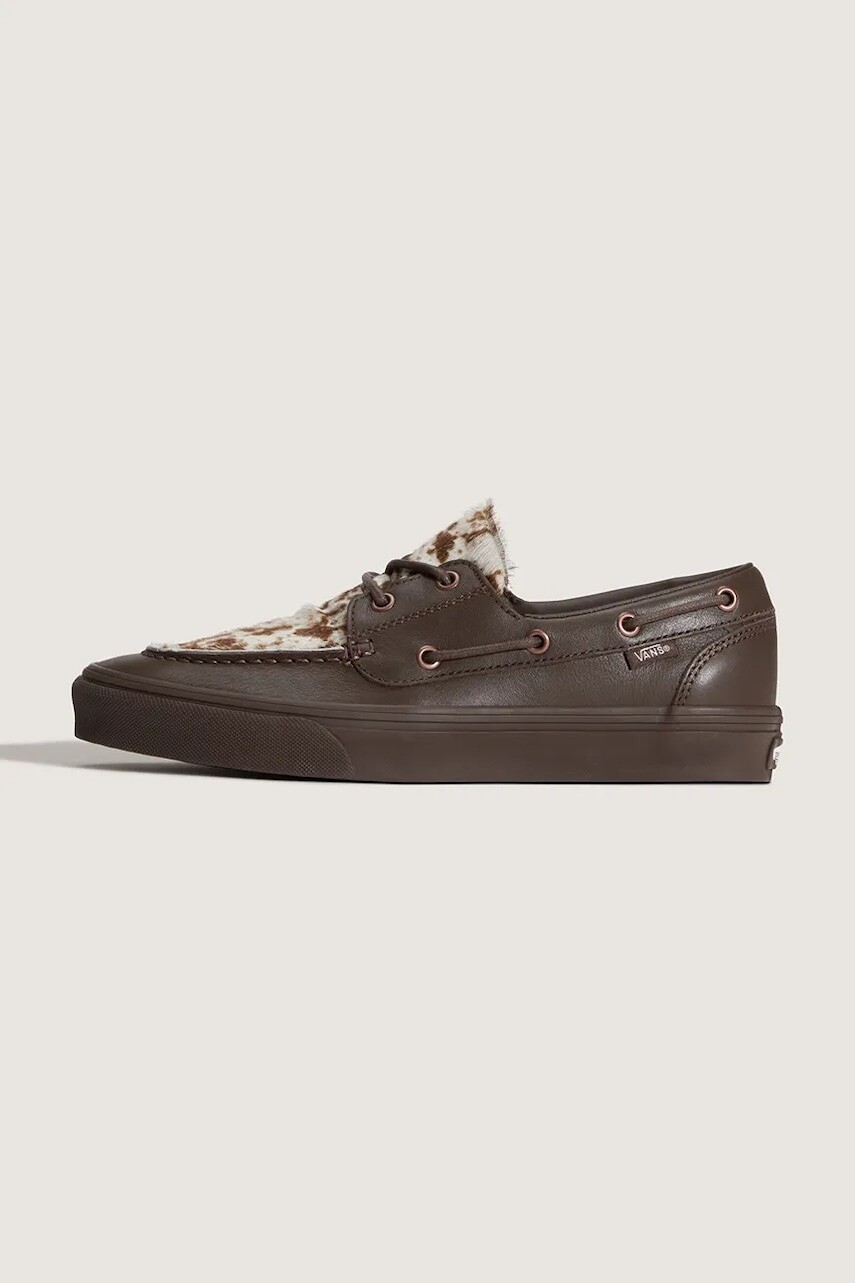 Vans 2-Eyelet Boat Shoe mokasíny dámske kožené