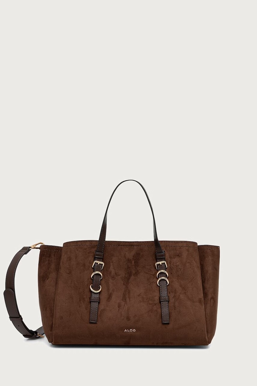Aldo crossbody kabelka dámska z imitácie semišu MELEAH