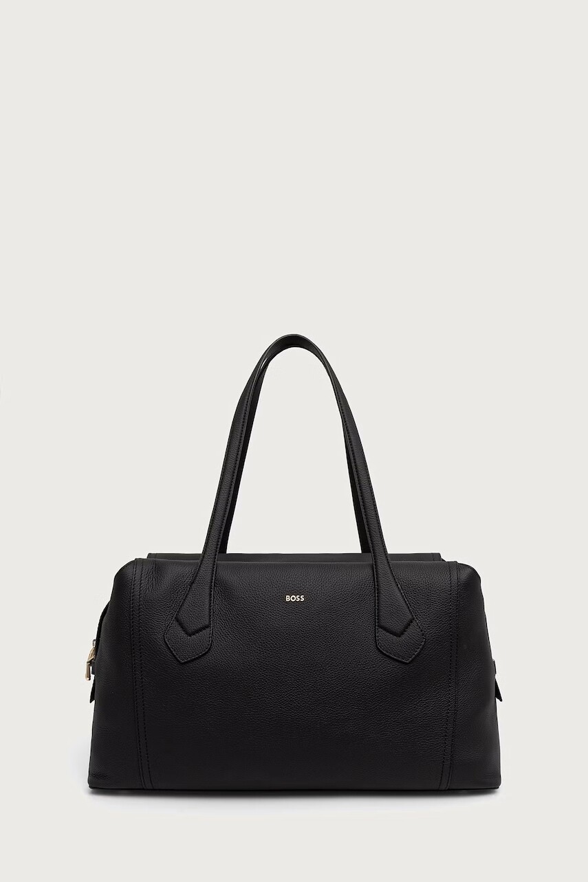 BOSS kabelka typu shopper dámska kožená Lenah Big Duffle Bag
