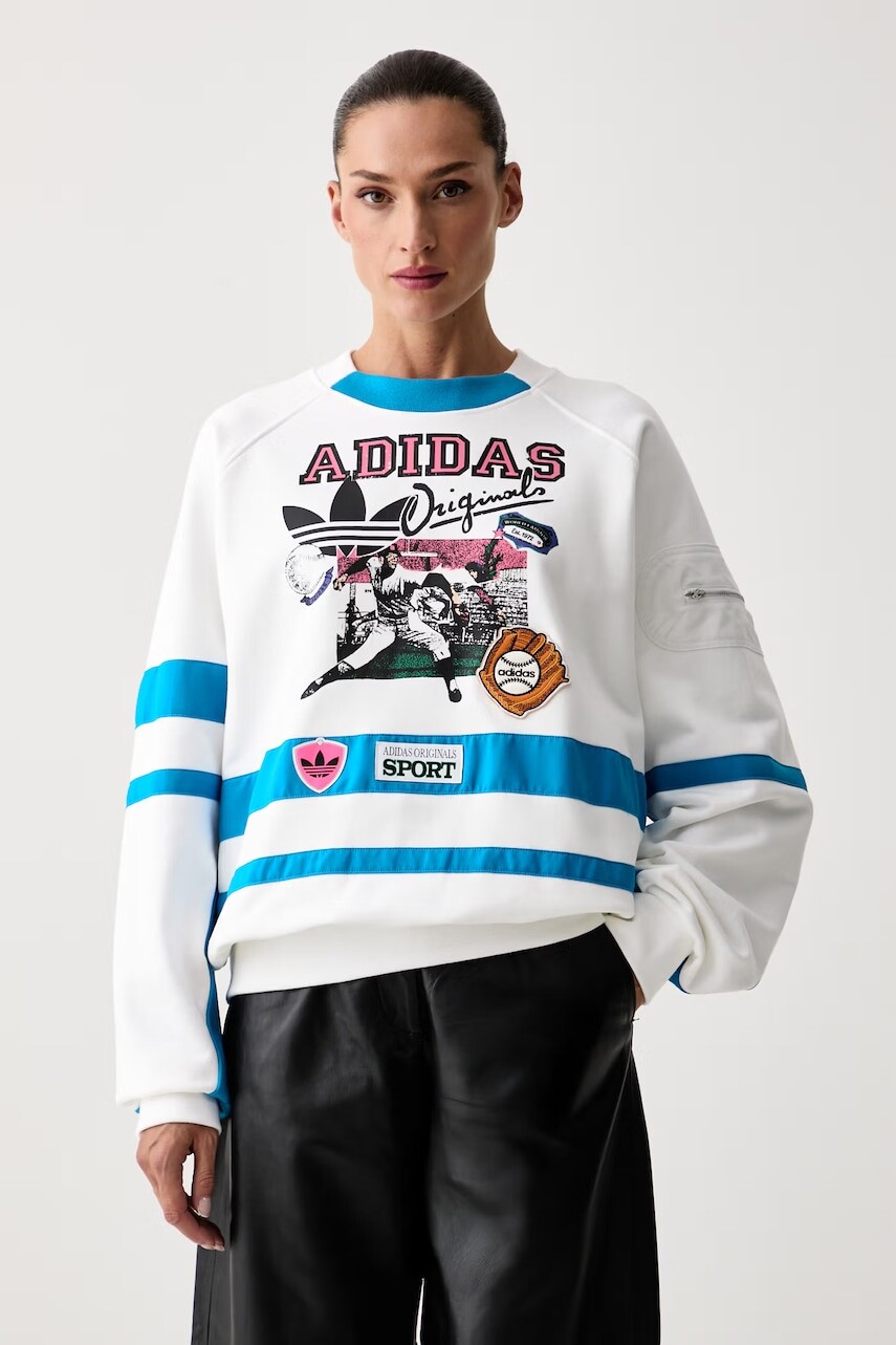 adidas Originals mikina dámska bavlnená Archive Baseball