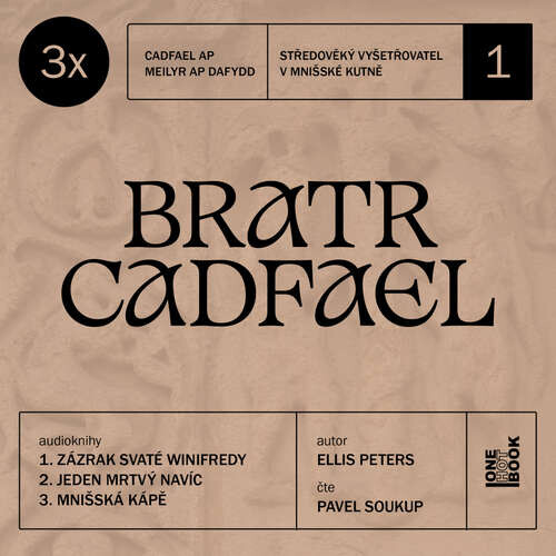 3× Bratr Cadfael - Ellis Peters (mp3 audiokniha)