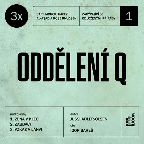 3× Oddělení Q - Jussi Adler-Olsen (mp3 audiokniha)