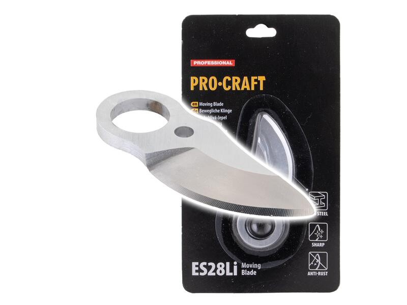Náhradný horný nôž PROCRAFT pre akumulátorové nožnice ES28Li, ES30Li, ES25Li