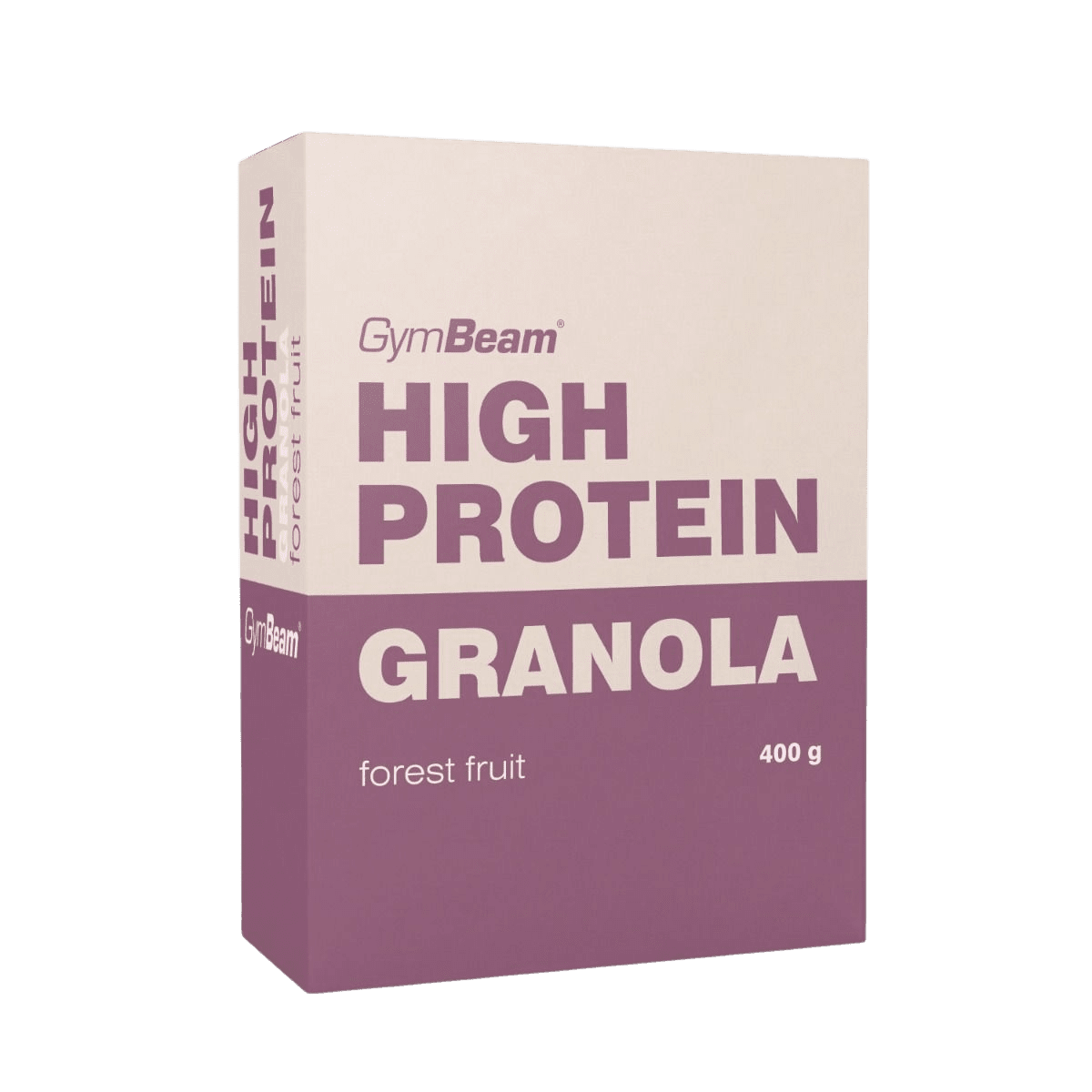 GYMBEAM Granola s vysokým obsahom bielkovín lesné ovocie 400 g